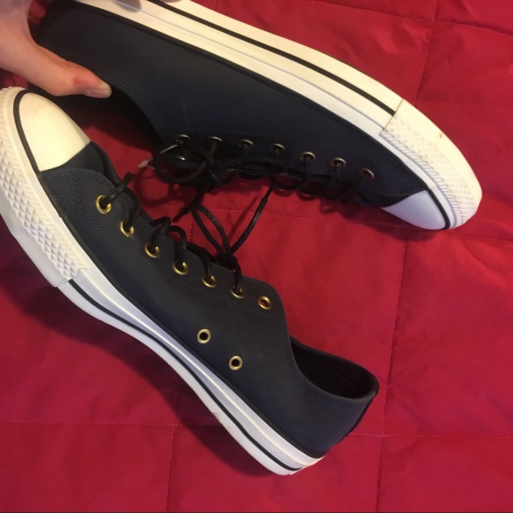 Converse Men's Black Sneakers - Picture 5 of 9